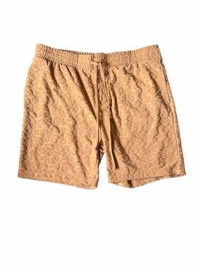 No Boundaries Brown Textured Shorts size large